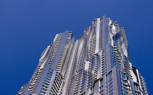 The Beekman, also known as Beekman Tower, architect Frank Gehry, Manhattan, New York City, New York, USA